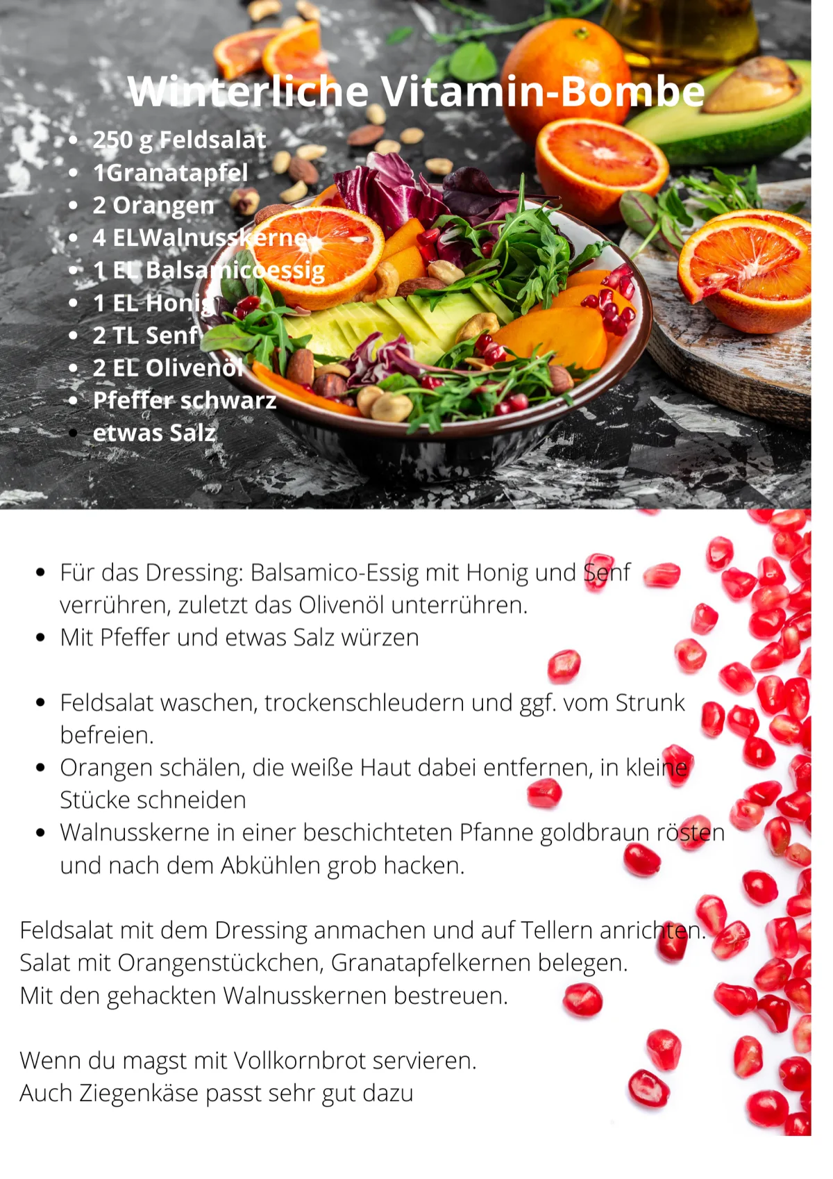 Winterliche Vitaminbombe
